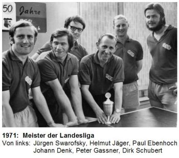 Bild Meister Landesliga 1971