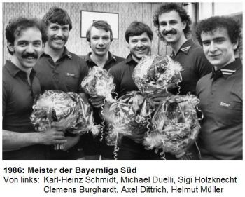Bild Meister Bayernliga Süd 1986